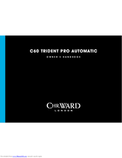 Chr. Ward C60 trident PRO AUTOMATIC Owner's Handbook Manual