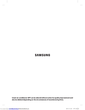 Samsung MIM-H03U User & Installation Manual
