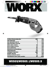 Worx WU505.1 Operating Instructions Manual