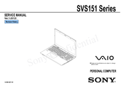 Sony Vaio SVS151 SERIES Service Manual