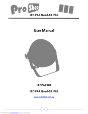 Show Technology LEDPAR182 User Manual