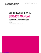 Goldstar MA-790W Service Manual