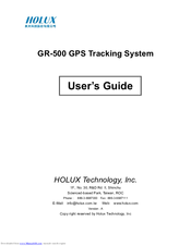 Holux GR-500 User Manual