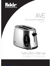 Fakir AVE Instruction Manual