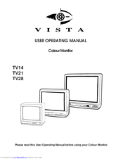 Vista TV14 User's Operating Manual