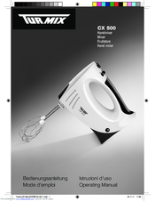 TurMix CX 500 Operating Manual