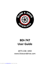 BDI BDI-747 User Manual