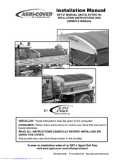 AGRI-COVER SRT-2 Installation Manual