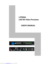 Vdwall LVP606A User Manual