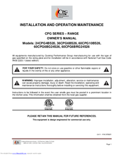 CPG 24CPG4BS20 Owner's Manual