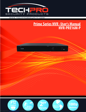 Techpro NVR-PRE16M-P User Manual