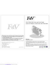 F&V HDV-Z180 User Manual