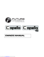 Future Capella Owner's Manual