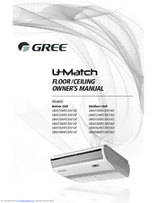 Gree U-Match UMAT30HP230V1AF Owner's Manual