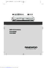 Daewoo DVG-8300SE Manual