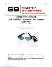SB SB-SG900F Instruction Manual