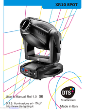DTS XR10 SPOT User Manual