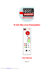 Arrel Audio R-501 Elite User Manual