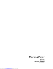 Mamas & Papas Book Instructions For Use Manual