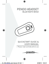 Pendo BH32 Quick Start Manual & User Manual