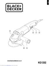 Black & Decker KG1202 Original Instructions Manual