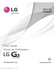 LG D852 User Manual