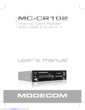 Modecom mc-cr102 User Manual