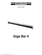 Varytec Giga Bar II User Manual
