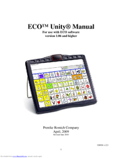 Eco Unity Instruction Manual