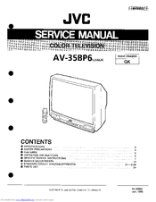 JVC AV-35BP6 Service Manual