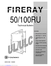 FFE Fireray 50RU Technical Bulletin