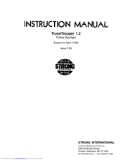 Strong International TrussTrouper 1.2 Instruction Manual