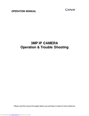Onvif IPFD3TI Operation Manual