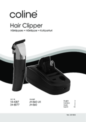 coline JH-860-UK Instruction Manual