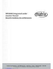 Matrix MFU800 Installation Manual