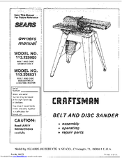 Sears Craftsman 113.225931 Owner's Manual