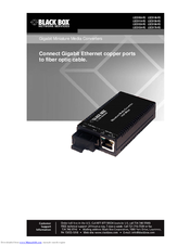 Black Box LGC014A-R2 Manual