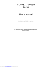 Wincomm WLP-7821-19M User Manual