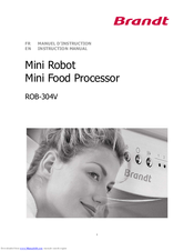 Brandt ROB-304V Instruction Manual