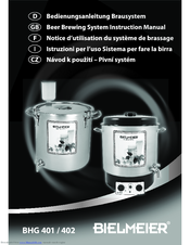 BIELMEIER BHG 401 Instruction Manual