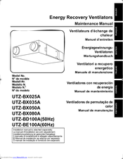 Fujitsu UTZ-BE100A(60Hz) Maintenance Manual