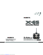hisky X-65 Instruction Manual