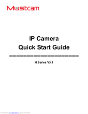 Mustcam H Series V3.1 Quick Start Manual
