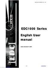 BXB Electroics EDC 1000 User Manual