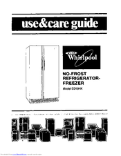 Whirlpool ED19HK Use & Care Manual