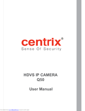 Centrix Q50 User Manual