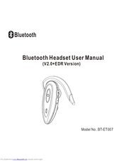 Blumax BT-ET007 User Manual