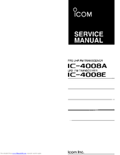 Icom IC-4008A Service Manual