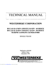 Westerbeke 7.9 BCG Technical Manual