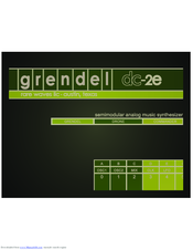Grendel Drone Commander DC-2E User Manual